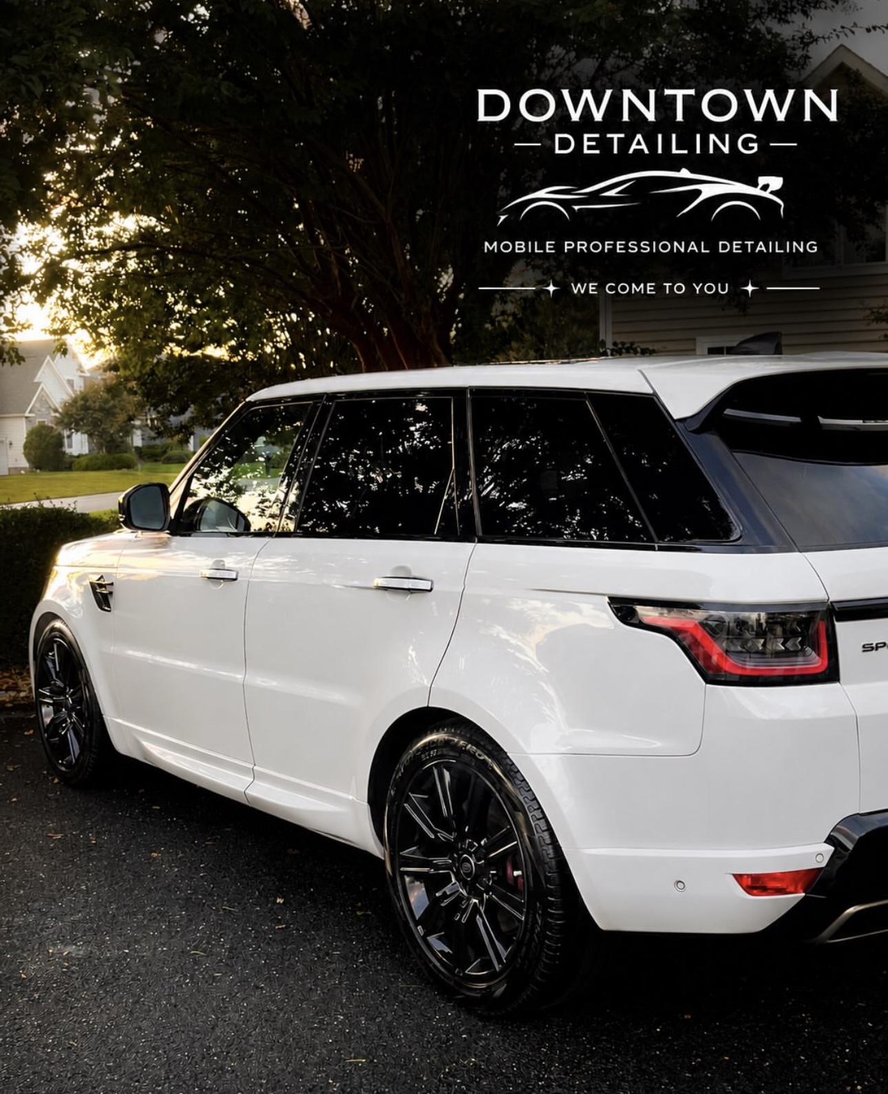 Range Rover Sport detailed by Downtown Detailing